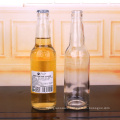 wholesale 330ml amber beer wine beverage liquor glass bottles with crown cap